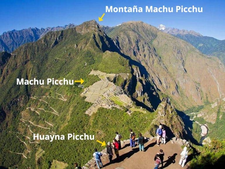 Cumbre de la Montaña Machu Picchu a más de 3,000 metros de elevación