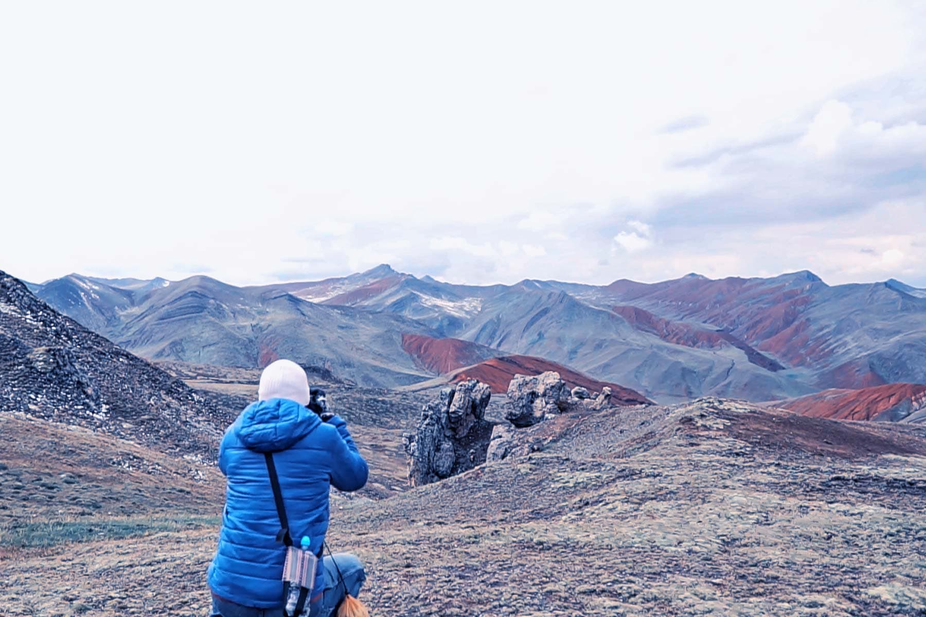 Surreal volcanic rock formations of the Bosque de Piedras (Stone Forest) and Red Valley