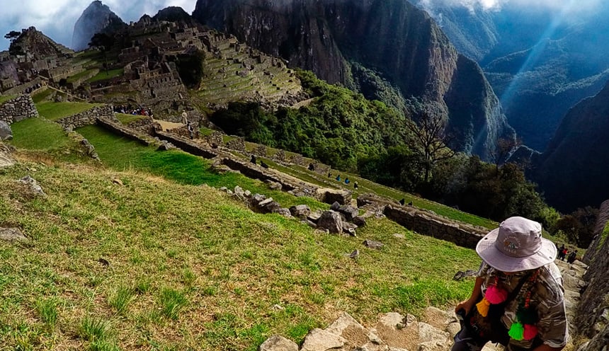 Machu Picchu Incas ruins in Peru