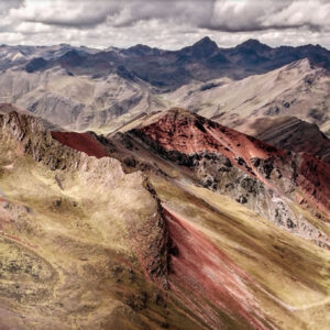 Rainbow Mountain with Red Valley