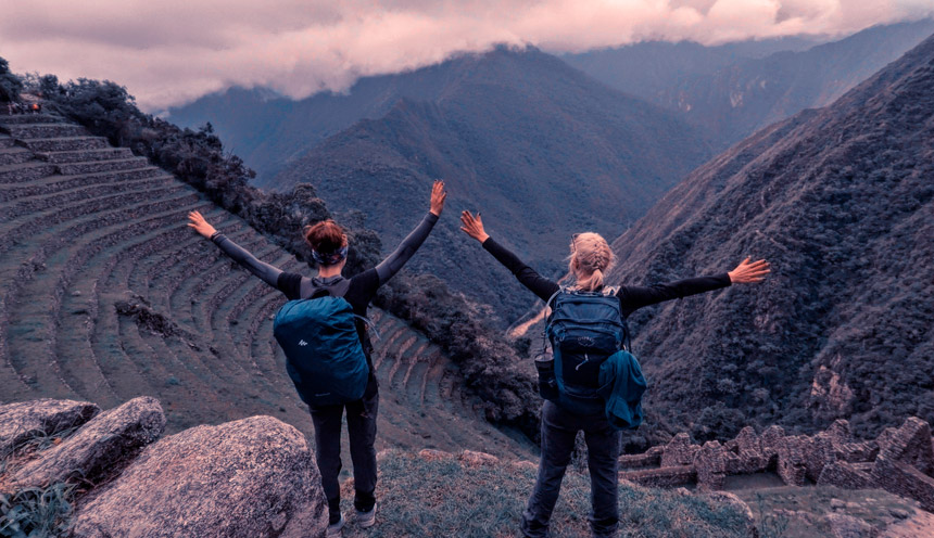 salkantay and inca trail tourist