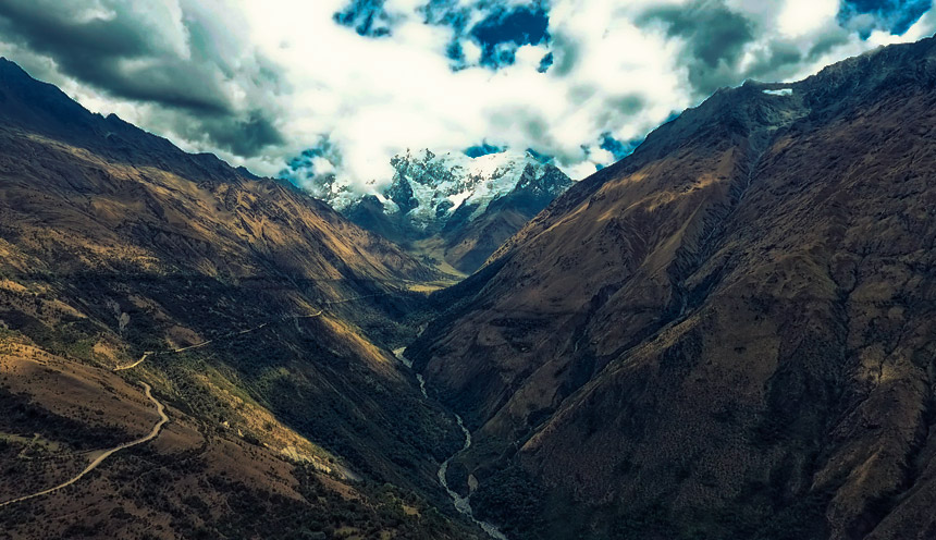 salkantay trek path