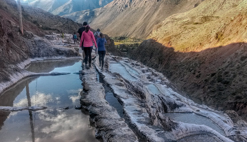 maras salt mine pools groundwater